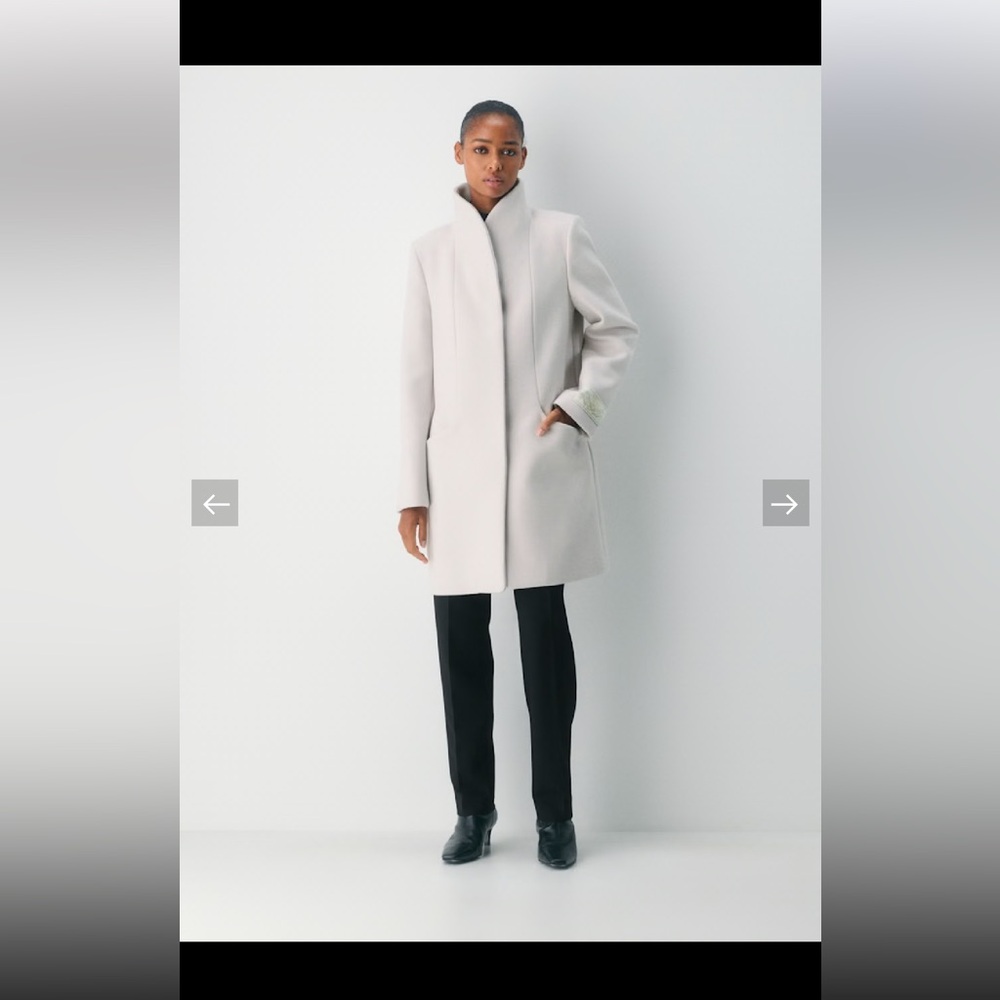 NWT Aritzia Cocoon Coat - Soft Wool Cashmere